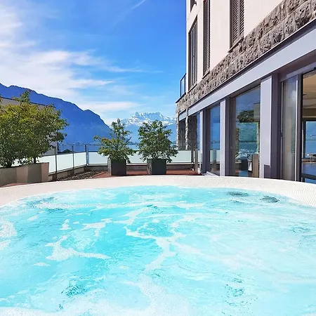 アパート Les Residences Du National De モントルー